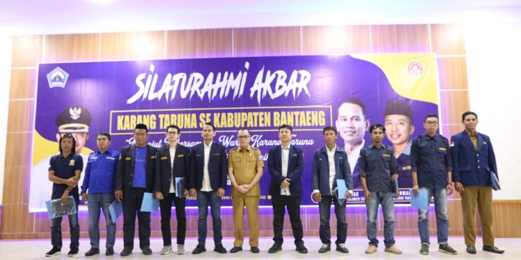 Silaturrahmi Akbar, Sekda Bantaeng Harap Karang Taruna Tingkatkan Kontribusi Kepada Masyarakat