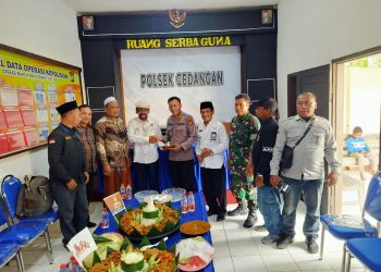 Syukuran Hari Pers Nasional ke-78 di Polsek Gedangan