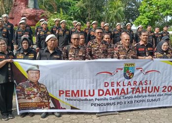 Tolak Provokasi, FKPPI Sumut Gelar Deklarasi Dukung Pemilu Damai 2024