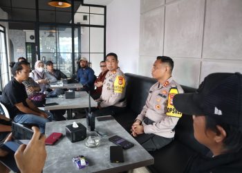 Kapolres Bantaeng Ajak Insan Pers Jaga ‘Kesejukan’ Pemberitaan Jelang Pemungutan Suara