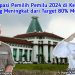 Partisipasi Pemilih Pemilu 2024 di Kecamatan Parongpong Meningkat dari Target 80% Menjadi 85%