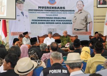 Hadiri Musrenbang Tingkat Kecamatan, PJ. Wali Kota Cimahi Berharap Rumusan RKPD Usulkan Program Berkualitas