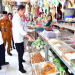 Presiden Jokowi Cek Harga dan Stok Bahan Pokok di Pasar Kawat Tanjungbalai
