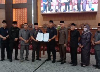 DPRD Kota Lubuklinggau Rapat Paripurna Pembahasan LKPJ Wali Kota Lubuklinggau tahun 2023