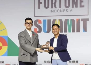 Sebagai Tokoh Perubahan Bupati Aripin Dapat Penghargaan Dari FORTUNE Sumit 2024.