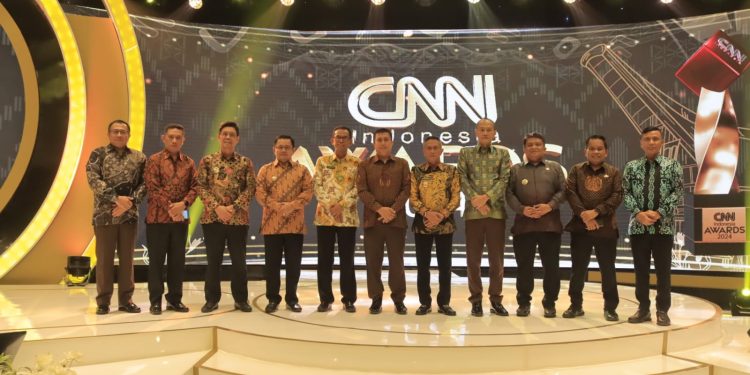 Pj. Bupati Bantaeng Hadiri CNN Indonesia Awards 2024