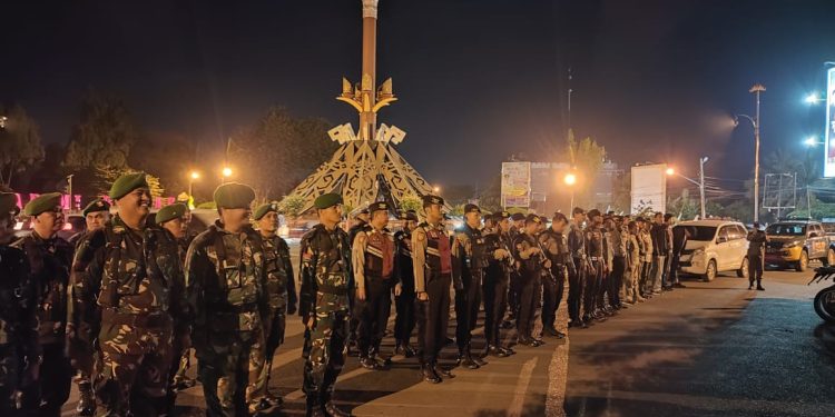 Polres Lampung Utara Gelar Patroli Gabungan Selama Bulan Ramadan Guna Menjaga Keamanan dan Ketertiban