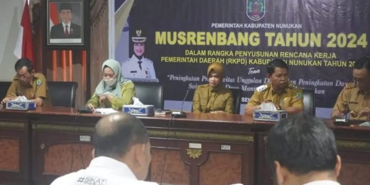 Bupati Nunukan Sampaikan LKPJ Tahun 2023, Dalam Rapat Paripurna Ke- 2