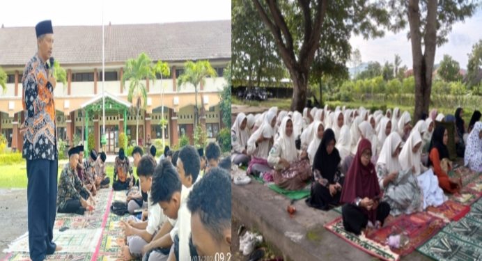 Kepala MAN Lobar, Membuka Pesantren Ramdhan 1445 H Dengan Tadarusan Al Qur’an