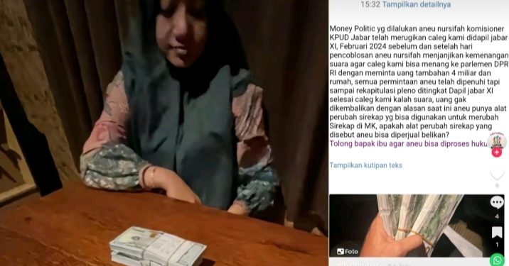 Dugaan Penerimaan Gratifikasi Disebar di TikTok, Catut Salah Satu Anggota KPU JABAR