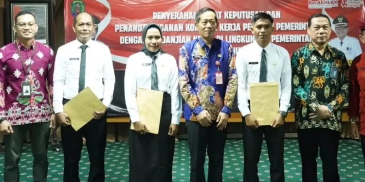 PPPK Kabupaten Nunukan Formasi Tahun 2023, Tandatangani Kontrak Kerja