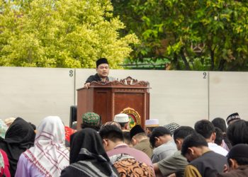 Idul Fitri 1445H, Ust Lanjar Eko Susilo Ajak Warga LDII Mimika Perkuat Tali Silaturahim