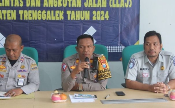 Rakor Forum Lalu Lintas, Kasatlantas Trenggalek: Kesiapan Jelang Hari Raya idul fitri 1445 H