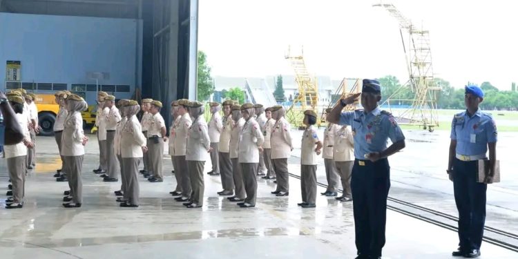 Danlanud Sultan Hasanuddin Pimpin 2 Acara Kenaikan Pangkat