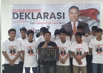 Relawan Andi Sulaiman di Nunukan Gelar Deklarasi