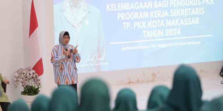 Indira Yusuf Ismail Tekankan Sinergi Percepatan Penaganan Stunting di Bimtek Pengurus TP PKK Kecamatan Tamalanrea