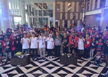 Ketua TP PKK Makassar Apresiasi Atlet Muda dalam Kejuaraan Sepatu Roda Kota Makassar