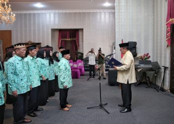 Gubernur Arinal Djunaidi Mengukuhkan Kepengurusan Persatuan Pensiunan Indonesia Lampung Utara Masa Bakti 2023-2028