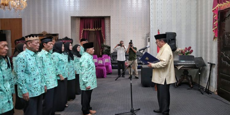 Gubernur Arinal Djunaidi Mengukuhkan Kepengurusan Persatuan Pensiunan Indonesia Lampung Utara Masa Bakti 2023-2028