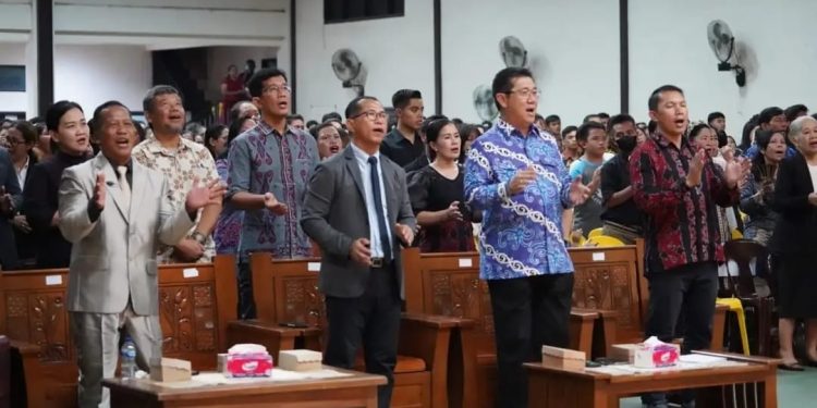 Dihadiri Wakil Gubernur Kaltara, BAMAG Nunukan Selenggarakan Ibadah dan Perayaan Paskah Umat Kristen Tahun 2024