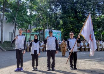 Pemkot Cimahi Lepas Kontingen Atlet Pelajar Yang Akan Berlaga Di Popwilda II Jabar