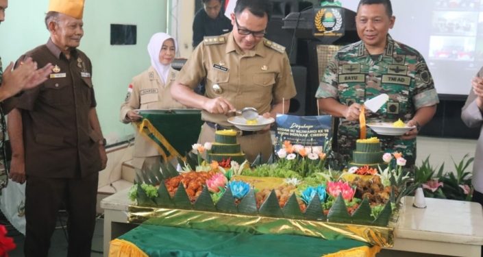 Hadiri Tasyakuran HUT ke-78 Kodam III/Siliwangi, Pj Bupati Cirebon: TNI Ikut Serta dalam Pembangunan Daerah