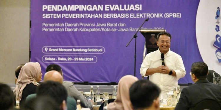 Pemdaprov Jawa Barat Beri Pendampingan Evaluasi SPBE 2024 kepada OPD dan Pemda Kabupaten Kota Se-Jabar
