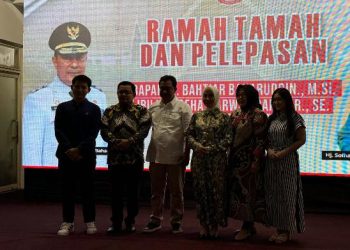 Didampingi Pj. Ketua TP. PKK, Pj. Bupati Bantaeng Hadiri Ramah Tamah dan Pelepasan DR. Bahtiar Baharuddin