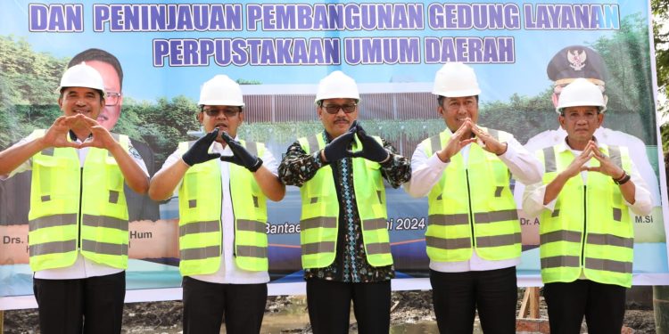 Peletakan Batu Pertama Pembangunan Gedung Depot Arsip, Kepala ANRI Sebut Bantaeng Bisa Jadi Cerminan Kabupaten Lain