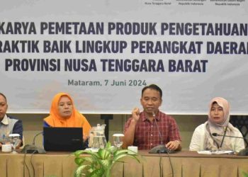 Kadis Kominfotik NTB Paparkan Inovasi Praktik Baik Pemetaan Produk Pengetahuan