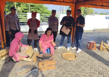 Hari Bhayangkara 2024 Perhutani Ramaikan Lomba Sangrai Kopi Pelataran