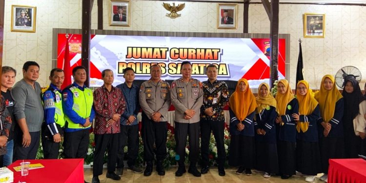 PILKADA Aman dan Damai: Sinergi Polres Salatiga dan Senkom Mitra Polri