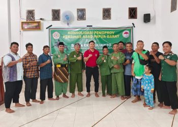 Konsolidasi Bersama Pengprov Persinas Asad Papua Barat, Eka Yulianto Bangun Semangat Mental Juara