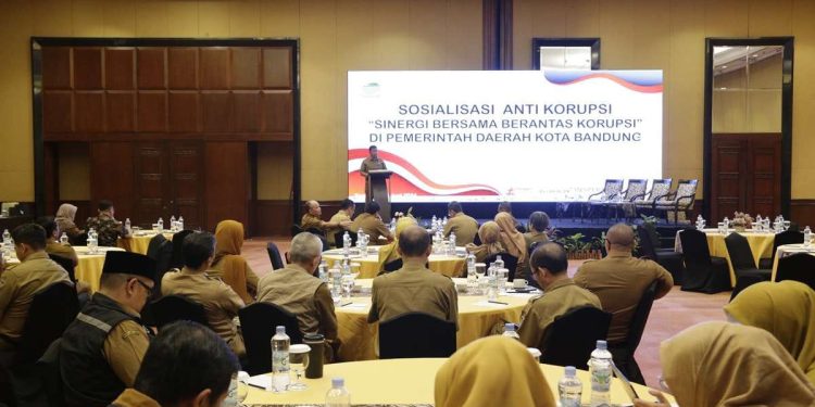 Gelar Sosialisasi Antikorupsi, Inspektorat: Pemberantasan Tipikor Masih Jadi Prioritas Pemda Kota Bandung