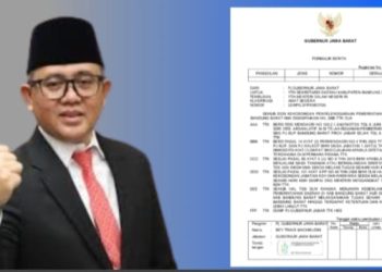 Bey Machmudi Tunjuk Ade Dzakir Sebagai PLH Bupati Bandung Barat