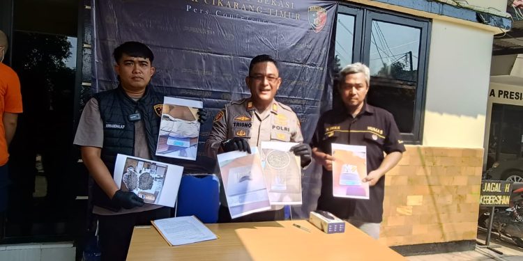 Kapolsek Cikarang Timur Berhasil Mengungkap Tindak Kasus Pencurian Pemberatan Dan Penggelapan