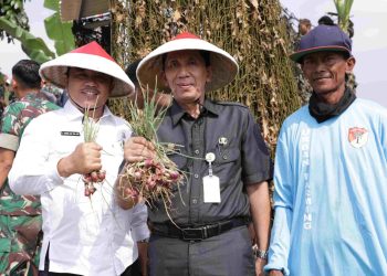 Pemkab Bekasi Sambut Baik Panen Raya Bawang Merah di Urban Farming Korem 051/WKT Kodam Jaya