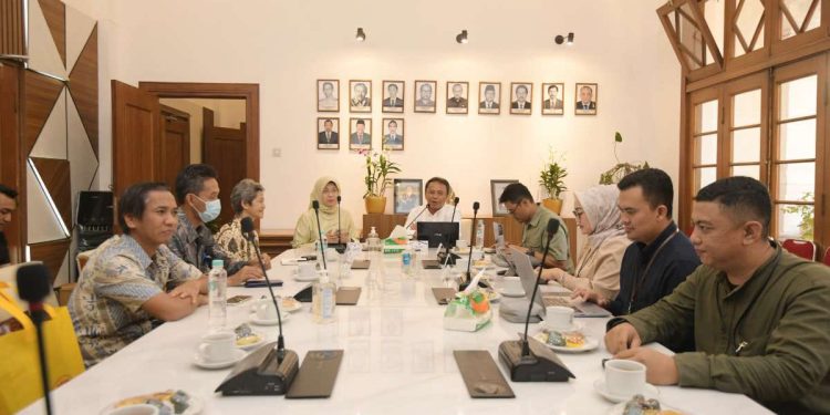 Sekda Herman Suryatman Bertemu Rektor Unpad Bahas Berbagai Persoalan dan Tantangan di Jabar
