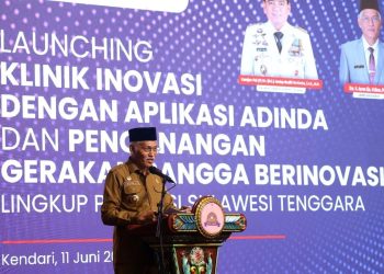 Pj. Gubernur Launching Klinik Inovasi, Aplikasi Adinda, dan Pencanangan Gerakan Bangga Berinovasi