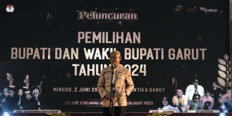 KPU Garut Resmi Luncurkan Pemilihan Bupati dan Wakil Bupati 2024