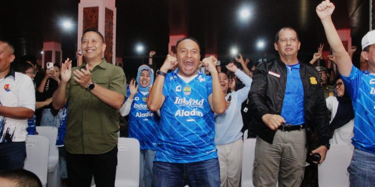 Nonton Bersama Persib V Madura, Pj Bupati Subang Ajak Dukung Persib Sambil Menjaga Ketertiban