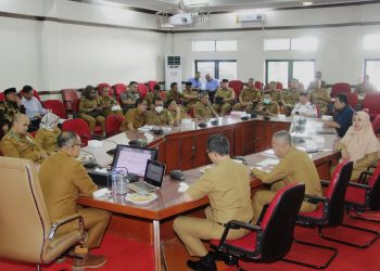 Pj. Bupati Subang Ikuti Rakor Pengendalian Inflasi dan Rakor Penanggulangan TBC secara Virtual