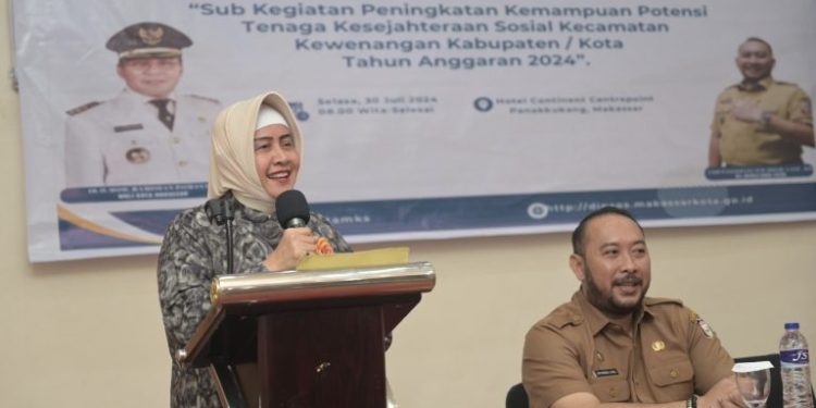 Ketua TP PKK Makassar Ungkap Sinergi TKSK dan Pemkot Kunci Sukses Penanganan Masalah Sosial