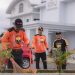 Senkom Bersinergi dengan Kesbangpol Mimika dalam Jumat Bersih di Kantor KPU Timika