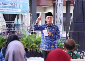Pj Bupati Bekasi Ajak Warga Tambelang Ramaikan Lomba Kampung Bersih Makin Berani