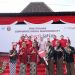 Di Hut ke- 666 Kabupaten Ngawi, Bank Jatim Serahkan CSR Satu Unit Mobil kebakaran.