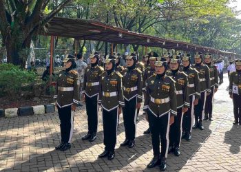 Tingkatkan Disiplin dan Semangat Persatuan, Kesbangpol Gelar Lomba Kreasi Baris Berbaris