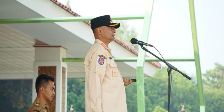 Menjadi Pembina Dalam Apel Besar Kesiapan Pilkada, Pj. Bupati Subang Sebut ASN Adalah Ujung Tombak Penjaga Kondusifitas Pilkada