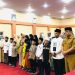 Pastikan Aman Kondusif, Ratusan Personel Gabungan Amankan Konser Musik di Lampung Tengah