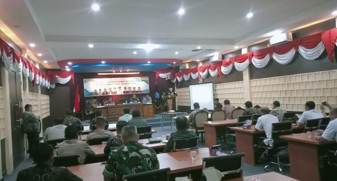 Pj Bupati Empat Lawang Buka Secara Resmi Rakor  Pembinaan Kabupaten Tanggap Ancaman Nakoba